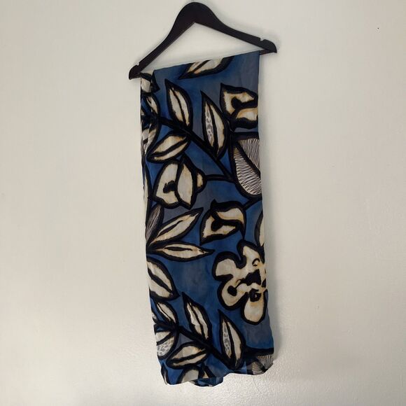 Aquasuit by Gruppo La Perla Vintage Floral Beach Wrap Coverup, Italian Made- O/S - Picture 4 of 5